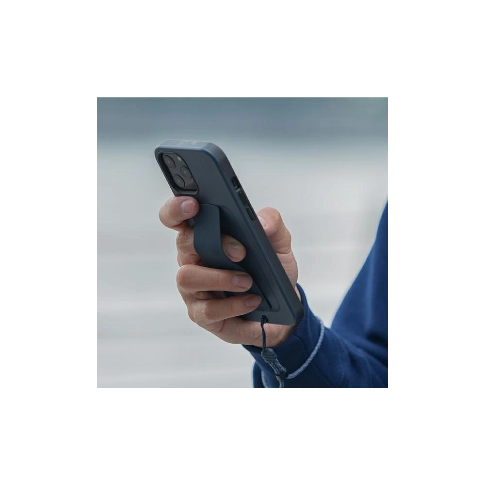 Etui UNIQ Heldro Apple iPhone 12 Pro Max niebieski/blue Antimicrobial