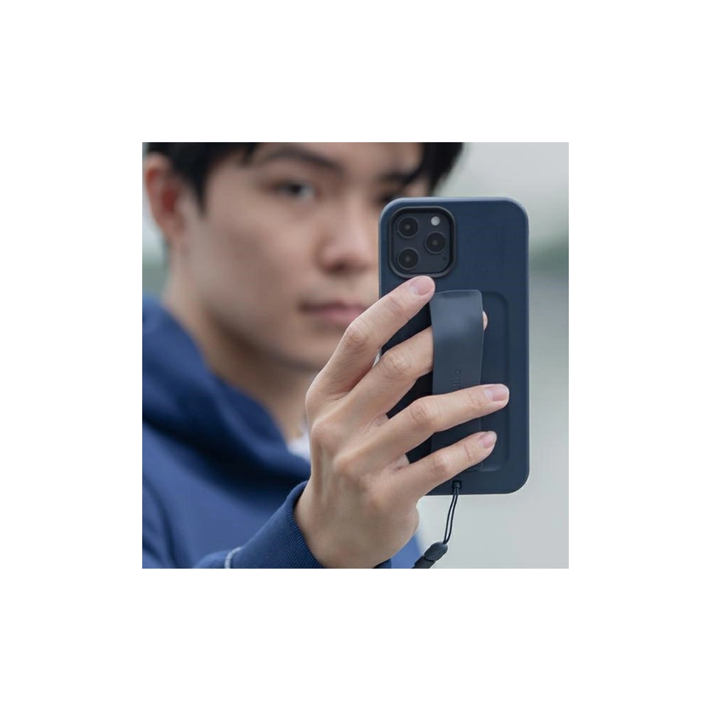 Etui UNIQ Heldro Apple iPhone 12 Pro Max niebieski/blue Antimicrobial