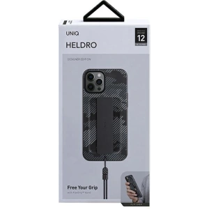 Kup Etui UNIQ Heldro Apple iPhone 12/12 Pro fekete moro/charcoal camo Antimikrobiális - UNIQ392CHACAM - {ean13} - Sklep Home Screen