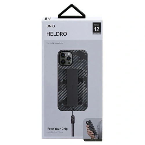 Buy UNIQ Heldro Apple iPhone 12/12 Pro charcoal camo Antimicrobial - UNIQ392CHACAM - {ean13} - Home Screen Store Europe