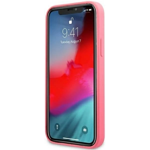 Buy Guess GUHCP12LLSPEFU Apple iPhone 12 Pro Max fushia hard case Peony Collection - GUE1146FSH - {ean13} - Home Screen Store Europe
