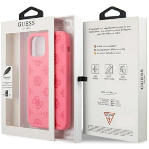 Buy Guess GUHCP12LLSPEFU Apple iPhone 12 Pro Max fushia hard case Peony Collection - GUE1146FSH - {ean13} - Home Screen Store Europe