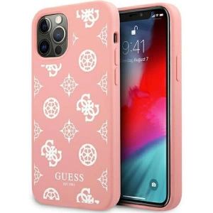 Kup Etui Guess GUHCP12LLSPEWPI Apple iPhone 12 Pro Max różowy/pink hard case Peony Collection - GUE1147PNK - {ean13} - Sklep Home Screen