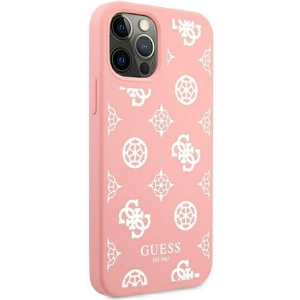 Buy Guess GUHCP12LLSPEWPI Apple iPhone 12 Pro Max pink hard case Peony Collection - GUE1147PNK - {ean13} - Home Screen Store Europe