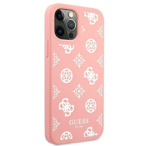 Kup Etui Guess GUHCP12LLSPEWPI Apple iPhone 12 Pro Max růžový/pink tvrdý kryt Peony Collection - GUE1147PNK - {ean13} - Sklep Home Screen