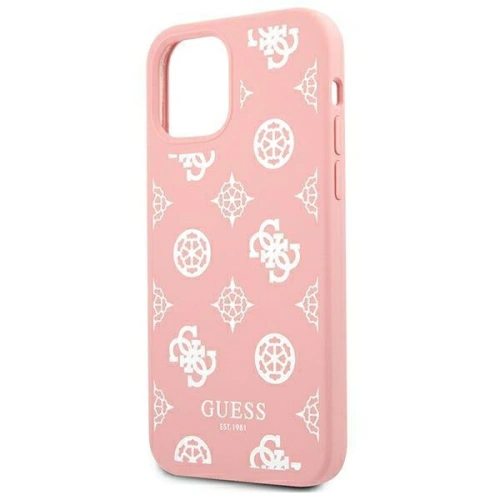 Kup Guess Apple Tasche GUHCP12LLSPEWPI iPhone 12 Pro Max rosa/rosa Hartschalenetui Peony Collection - GUE1147PNK - {ean13} - Sklep Home Screen