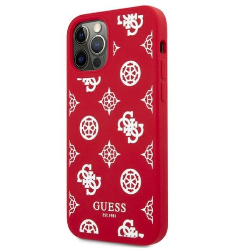 Kup Etui Guess GUHCP12LLSPEWRE Apple iPhone 12 Pro Max czerwony/red hard case Peony Collection - GUE1148RED - {ean13} - Sklep Home Screen