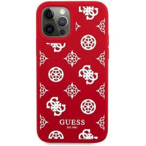 Buy Guess GUHCP12LLSPEWRE Apple iPhone 12 Pro Max red hard case Peony Collection - GUE1148RED - {ean13} - Home Screen Store Europe