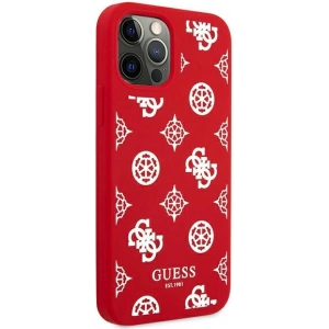 Buy Guess GUHCP12LLSPEWRE Apple iPhone 12 Pro Max red hard case Peony Collection - GUE1148RED - {ean13} - Home Screen Store Europe