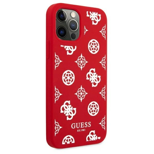 Kup Etui Guess GUHCP12LLSPEWRE Apple iPhone 12 Pro Max červené/red hard case Peony Collection - GUE1148RED - {ean13} - Sklep Home Screen