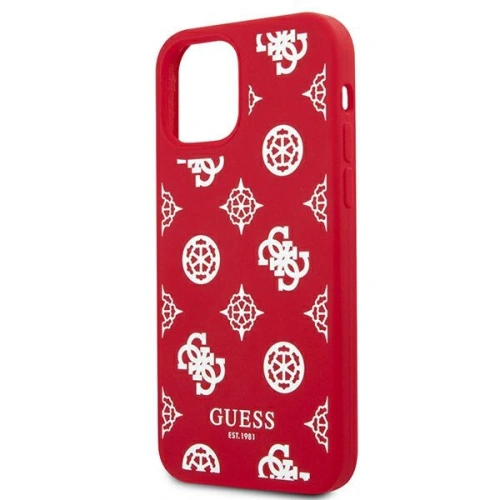 Kup Guess Apple Tasche GUHCP12LLSPEWRE iPhone 12 Pro Max rot/rot Hartschalenetui Peony Collection - GUE1148RED - {ean13} - Sklep Home Screen