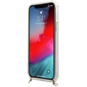 Kup Etui Guess GUHCP12MKC4GSGO Apple iPhone 12/12 Pro Átlátszó kemény tok 4G Arany lánc - GUE1149CL - {ean13} - Sklep Home Screen