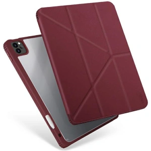 Kup Etui UNIQ Moven Apple iPad Pro 11 2021 (3. generációs) Antimikrobiális bordó/burgundi - UNIQ396BRG - {ean13} - Sklep Home Screen