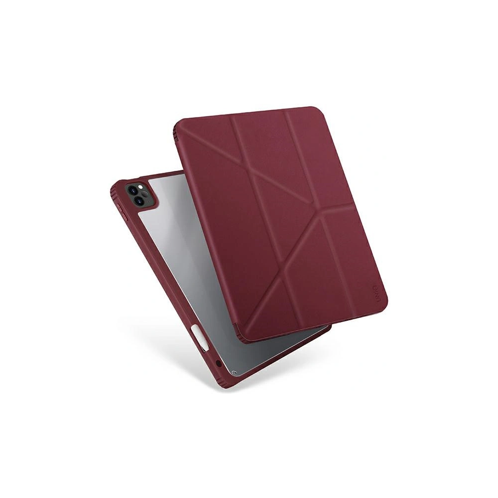 Etui UNIQ Moven Apple iPad Pro 11 2021 (3. generacji) Antimicrobial bordowy/burgundy