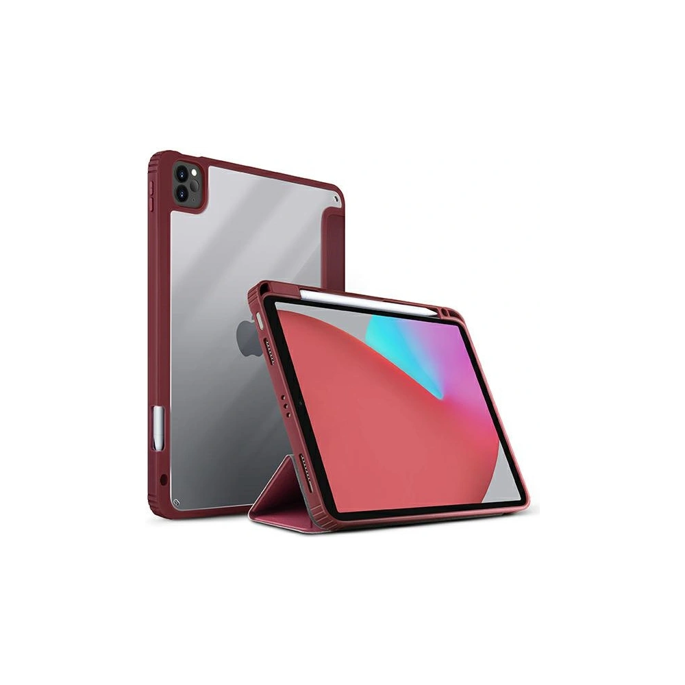 Etui UNIQ Moven Apple iPad Pro 11 2021 (3. generacji) Antimicrobial bordowy/burgundy