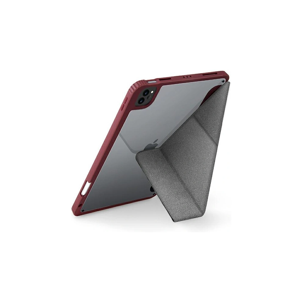 Etui UNIQ Moven Apple iPad Pro 11 2021 (3. generacji) Antimicrobial bordowy/burgundy