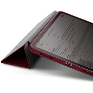 Kup Etui UNIQ Moven Apple iPad Pro 11 2021 (3. generációs) Antimikrobiális bordó/burgundi - UNIQ396BRG - {ean13} - Sklep Home Screen