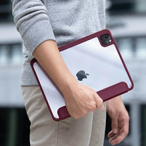 Kup Etui UNIQ Moven Apple iPad Pro 11 2021 (3. generációs) Antimikrobiális bordó/burgundi - UNIQ396BRG - {ean13} - Sklep Home Screen