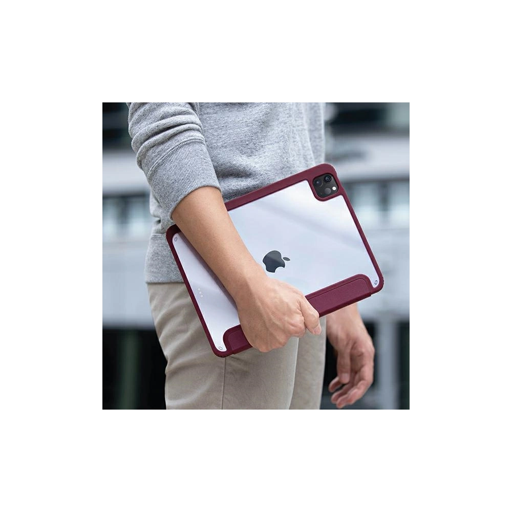 Etui UNIQ Moven Apple iPad Pro 11 2021 (3. generacji) Antimicrobial bordowy/burgundy