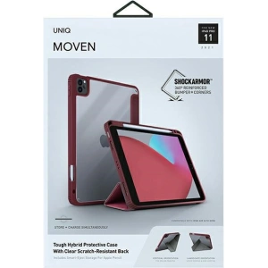 Kup Etui UNIQ Moven Apple iPad Pro 11 2021 (3. generációs) Antimikrobiális bordó/burgundi - UNIQ396BRG - {ean13} - Sklep Home Screen