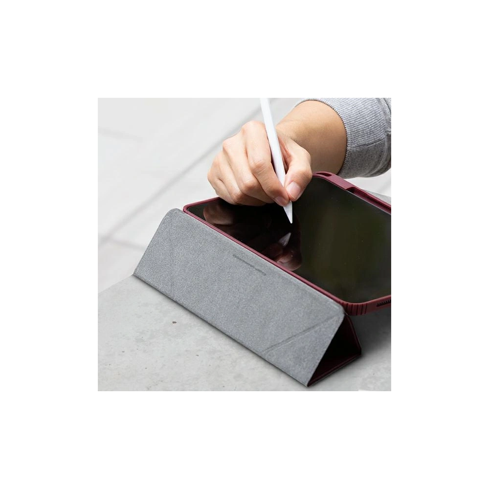 Etui UNIQ Moven Apple iPad Pro 11 2021 (3. generacji) Antimicrobial szary/charcoal grey