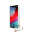 Buy Guess GUHCP12MKS4GGO Apple iPhone 12/12 Pro Transparent hardcase 4G Gold Charms Collection - GUE1152CL - {ean13} - Home Screen Store Europe