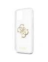 Buy Guess GUHCP12MKS4GGO Apple iPhone 12/12 Pro Transparent hardcase 4G Gold Charms Collection - GUE1152CL - {ean13} - Home Screen Store Europe
