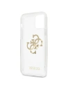 Buy Guess GUHCP12MKS4GGO Apple iPhone 12/12 Pro Transparent hardcase 4G Gold Charms Collection - GUE1152CL - {ean13} - Home Screen Store Europe