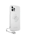 Kup Etui Guess GUHCP12MKS4GSI Apple iPhone 12/12 Pro Transparent hardcase 4G Silver Charms Collection - GUE1153CL - {ean13} - Sklep Home Screen