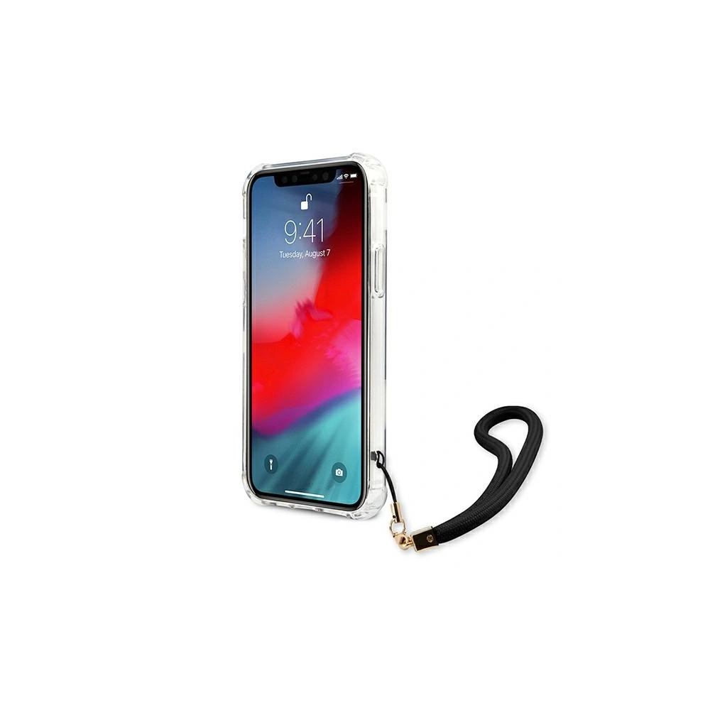 Etui Guess GUHCP12MKSARBK Apple iPhone 12/12 Pro czarny/black hardcase Camo Collection