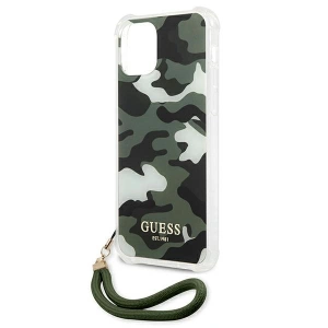 Kup Etui Guess GUHCP12MKSARKA Apple iPhone 12/12 Pro zöld/khaki kemény tok Camo Collection - GUE1155KHA - {ean13} - Sklep Home Screen