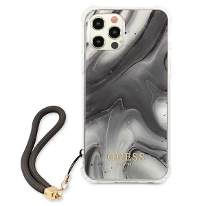 Kup Etui Guess GUHCP12MKSMAGR Apple iPhone 12/12 Pro szürke/hardcase Marble Collection - GUE1156GRY - {ean13} - Sklep Home Screen