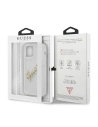 Kup Guess Apple Tasche GUHCP12MKTRSVGO iPhone 12/12 Pro Transparentes Hartschalenetui Vintage Script Gold - GUE1158CL - {ean13} - Sklep Home Screen