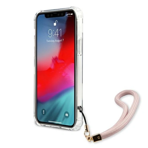 Kup Etui Guess GUHCP12SKSMAPI Apple iPhone 12 mini rózsaszín/pink hardcase Marble Collection - GUE1160PNK - {ean13} - Sklep Home Screen