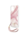 Kup Etui Guess GUHCP12SKSMAPI Apple iPhone 12 mini rózsaszín/pink hardcase Marble Collection - GUE1160PNK - {ean13} - Sklep Home Screen