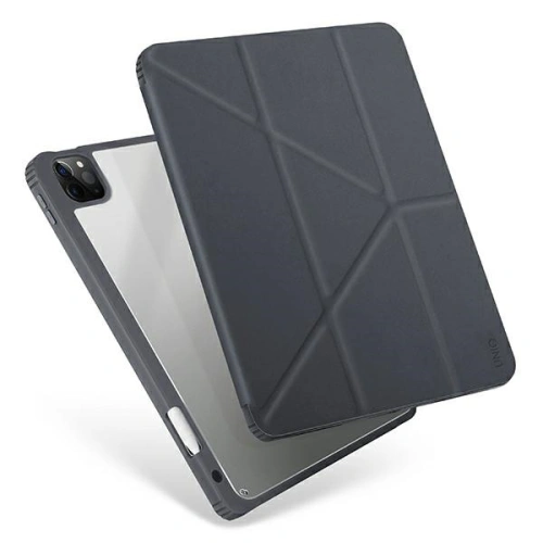 Kup Etui UNIQ Moven Apple iPad Pro 12.9 2021 (5. generációs) Antimikrobiális szürke/sötétszürke - UNIQ401CHAGRY - {ean13} - Sklep Home Screen