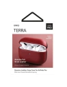 Kup Apple UNIQ Terra Tasche AirPods Pro Echtes Leder rot/rot - UNIQ403RED - {ean13} - Sklep Home Screen