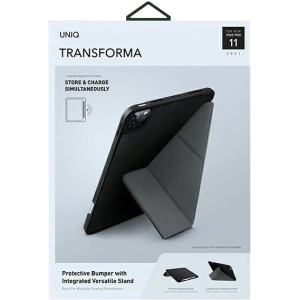 Kup Etui UNIQ Transforma Apple iPad Pro 11 2021 (3. generáció) Antimikrobiális fekete/ebony black - UNIQ405EBOBLK - {ean13} - Sklep Home Screen