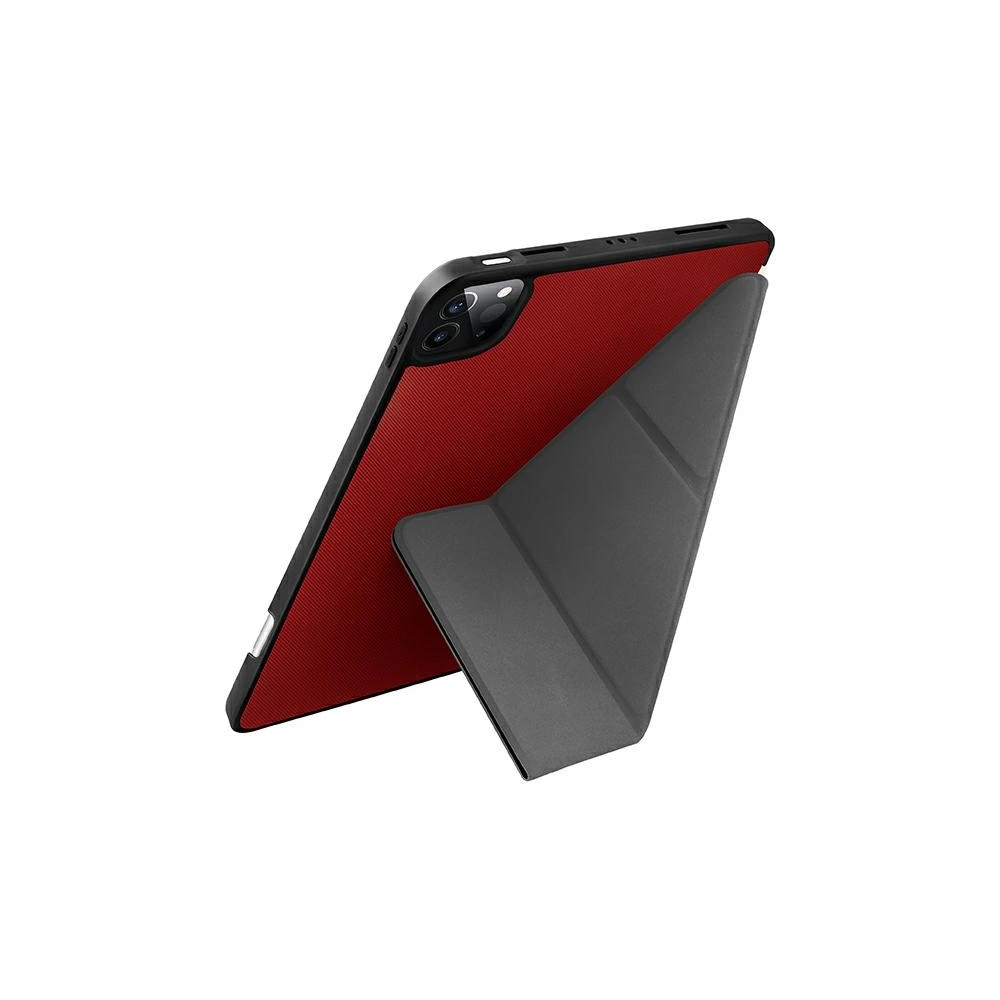 Etui UNIQ Transforma Apple iPad Pro 11 2021 (3. generacji) Antimicrobial czerwony/coral red