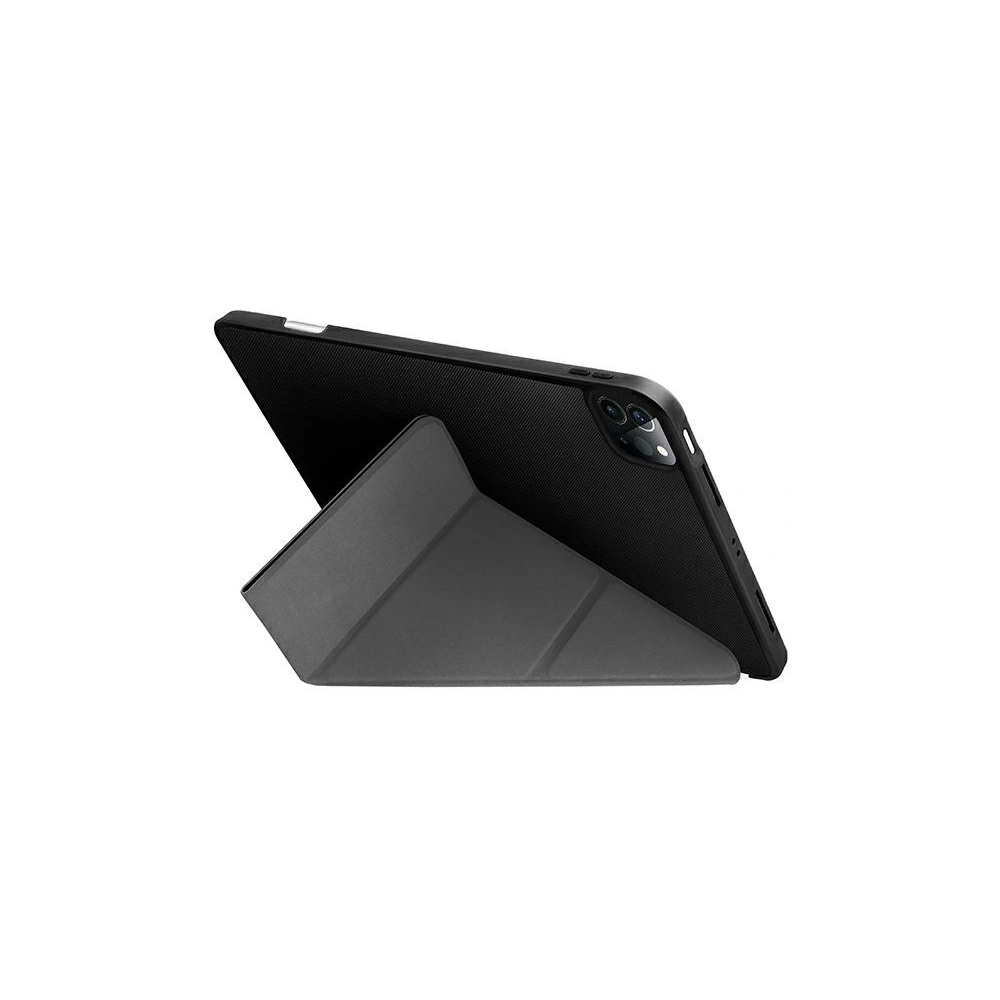 Etui UNIQ Transforma Apple iPad Pro 12.9 2021 (5. generacji) Antimicrobial czarny/ebony black