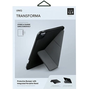 Kup Etui UNIQ Transforma Apple iPad Pro 12.9 2021 (5. generacji) Antimicrobial czarny/ebony black - UNIQ407EBOBLK - {ean13} - Sklep Home Screen