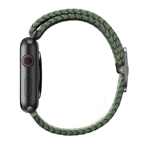 UNIQ Aspen Apple Watch 40 38mm Braided cypress green