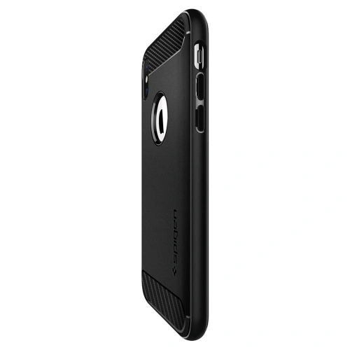 Kup Etui Spigen Rugged Armor iPhone XS/X 5.8 Fekete - SPN182BLK - {ean13} - Sklep Home Screen