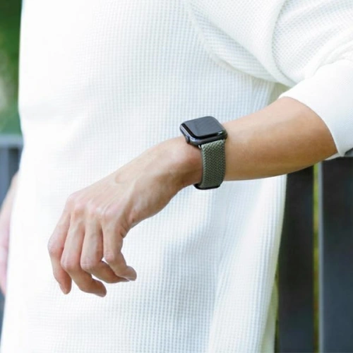Kup UNIQ Aspen Apple Watch 4/5/6/7/SE/8/9/Ultra 44/45/49mm Szövött szürke/granite grey - UNIQ412GRAGRY - {ean13} - Sklep Home Screen