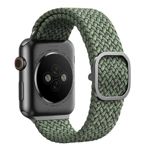 Kup Pasek UNIQ Aspen Apple Watch 4/5/6/7/SE/8/9/Ultra 44/45/49mm Împletit verde/cypress green - UNIQ413CYPGRN - {ean13} - Sklep Home Screen