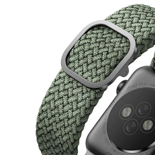 Kup Pasek UNIQ Aspen Apple Watch 4/5/6/7/SE/8/9/Ultra 44/45/49mm Împletit verde/cypress green - UNIQ413CYPGRN - {ean13} - Sklep Home Screen
