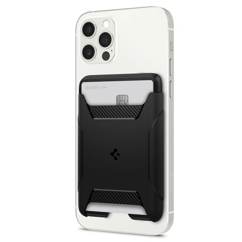 Kup Kapsa na karty Spigen Rugged Armor MagSafe Universal Magnetic Card Wallet Black - SPN1660BLK - {ean13} - Sklep Home Screen
