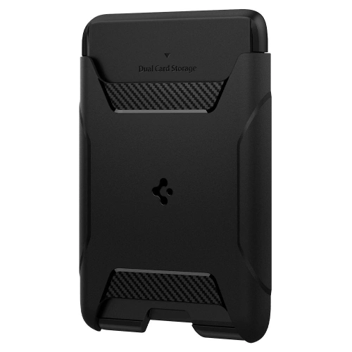 Kup Kapsa na karty Spigen Rugged Armor MagSafe Universal Magnetic Card Wallet Black - SPN1660BLK - {ean13} - Sklep Home Screen