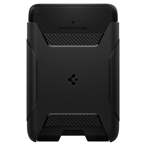 Kup Kapsa na karty Spigen Rugged Armor MagSafe Universal Magnetic Card Wallet Black - SPN1660BLK - {ean13} - Sklep Home Screen