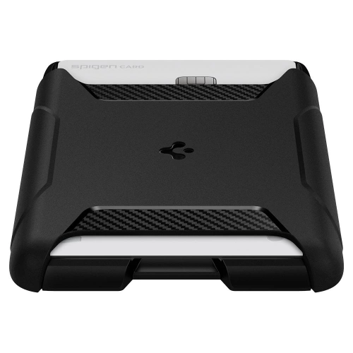 Kup Kapsa na karty Spigen Rugged Armor MagSafe Universal Magnetic Card Wallet Black - SPN1660BLK - {ean13} - Sklep Home Screen